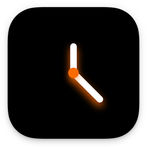 AClock简黑时钟 for Mac(自定义全屏时钟软件)