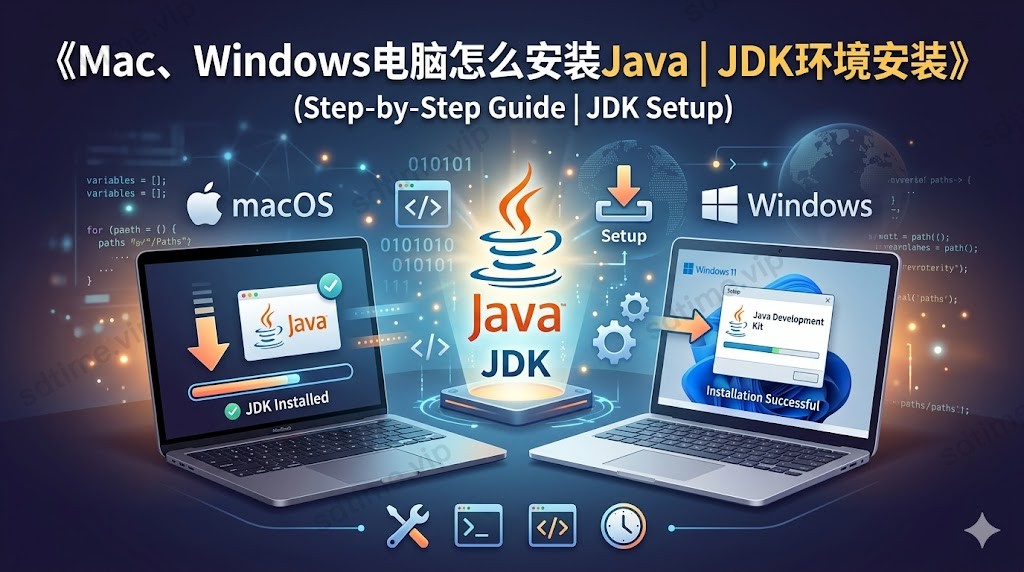 Mac、Windows电脑怎么安装Java｜JDK环境安装